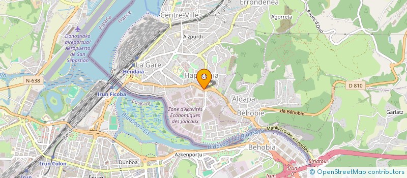 localisation de l'entreprise MONSIEUR IMAD LAANANI ZAIDI  HENDAYE