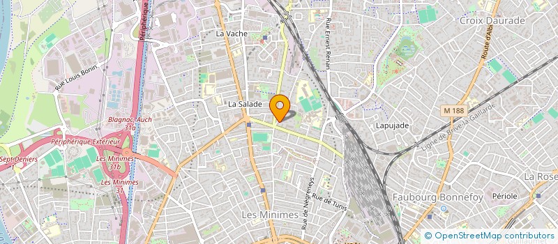 localisation de l'entreprise MONSIEUR IMAD LABEHRI à TOULOUSE