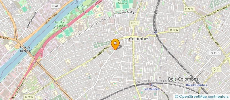 localisation de l'entreprise MONSIEUR IMAD LAMRABAT à COLOMBES