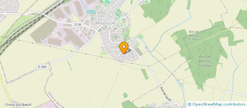 localisation de l'entreprise MONSIEUR IMAD LATRECHE  MOUSSY-LE-NEUF