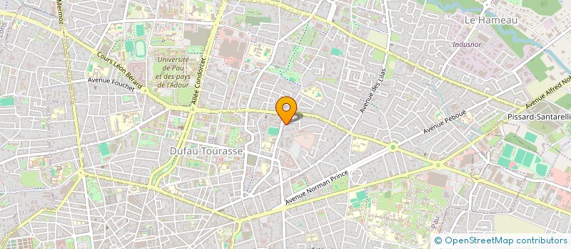 localisation de l'entreprise MONSIEUR IMAD M CHALLA  PAU