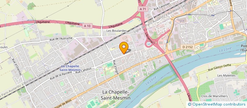 localisation de l'entreprise MONSIEUR IMAD MAAZOUZI à LA CHAPELLE-SAINT-MESMIN