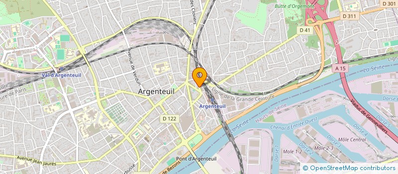 localisation de l'entreprise MONSIEUR IMAD MAGALAOUI  ARGENTEUIL