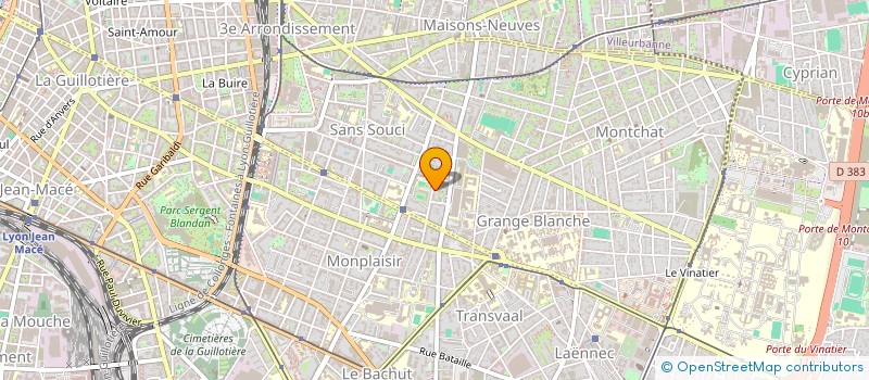 localisation de l'entreprise MONSIEUR IMAD MARGANI  LYON