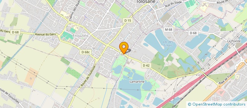 localisation de l'entreprise MONSIEUR IMAD MESSAOUI  FROUZINS