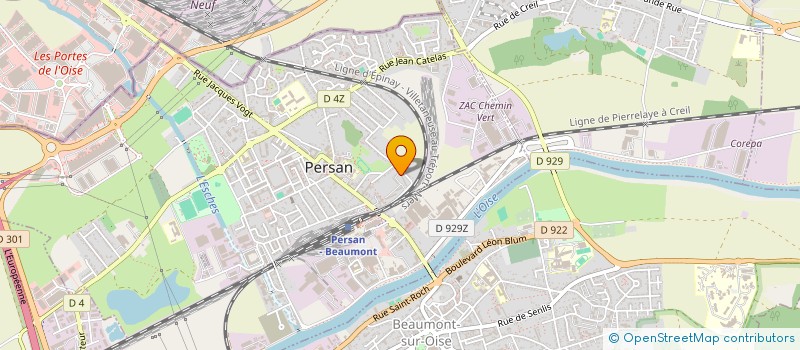 localisation de l'entreprise MONSIEUR IMAD MHAMDI  PERSAN