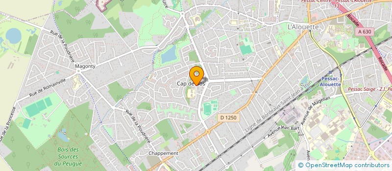 localisation de l'entreprise MONSIEUR IMAD MOUDINE à PESSAC