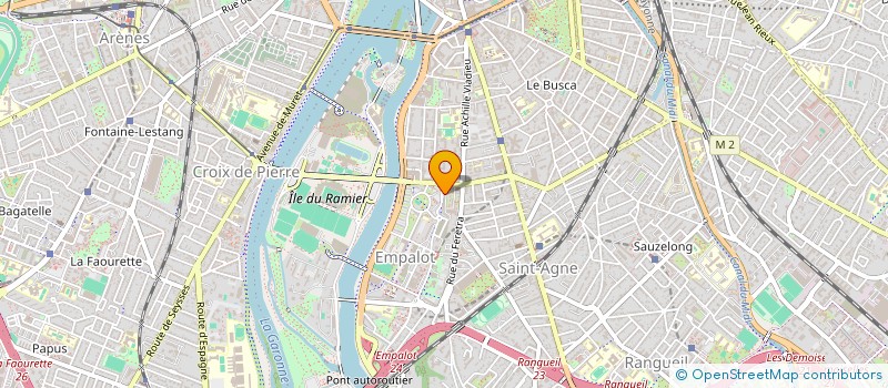 localisation de l'entreprise MONSIEUR IMAD MOUZAOUI  TOULOUSE