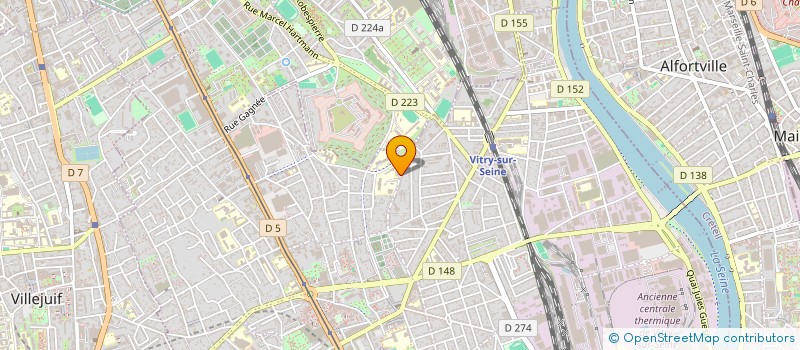 localisation de l'entreprise MONSIEUR IMAD MZALA à VITRY-SUR-SEINE