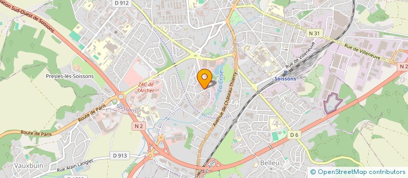 localisation de l'entreprise MONSIEUR IMAD NACHIT à SOISSONS