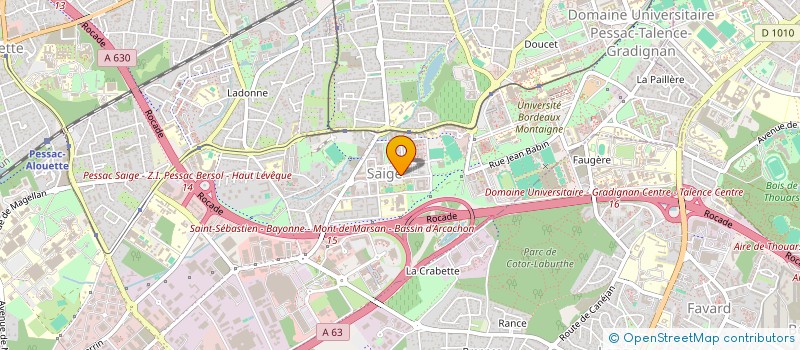 localisation de l'entreprise MONSIEUR IMAD RAIS à PESSAC