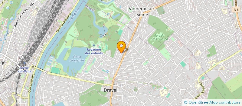localisation de l'entreprise MONSIEUR IMAD RGHIOUI à DRAVEIL