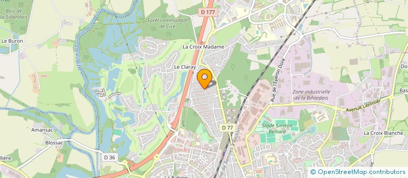 localisation de l'entreprise MONSIEUR IMAD SAHABA  BRUZ