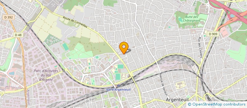 localisation de l'entreprise MONSIEUR IMAD SAIDANI  ARGENTEUIL