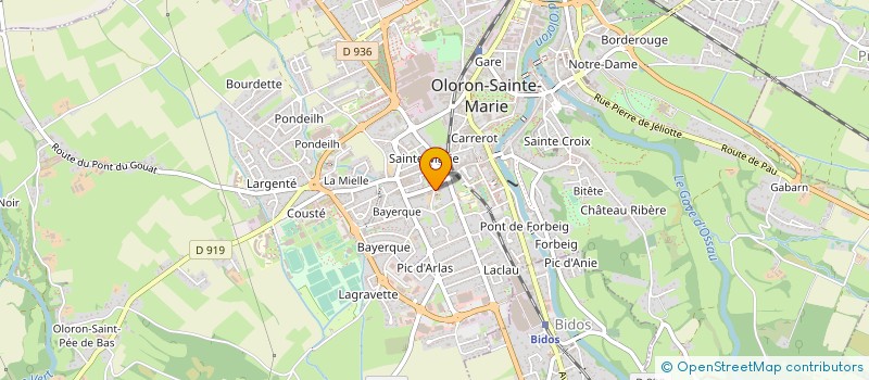 localisation de l'entreprise MONSIEUR IMAD STIOUT à OLORON-SAINTE-MARIE