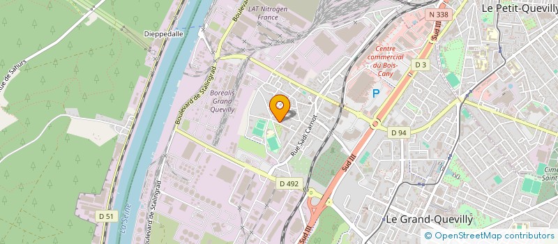 localisation de l'entreprise MONSIEUR IMAD TAARICH  LE GRAND-QUEVILLY