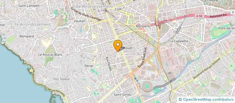 localisation de l'entreprise MONSIEUR IMAD TARFOUNE à MARSEILLE