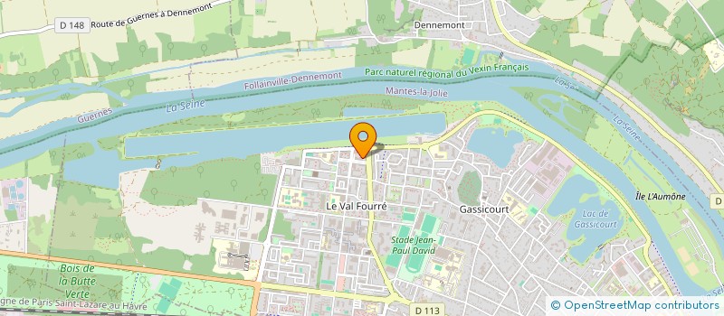 localisation de l'entreprise MONSIEUR IMAD TIANE  MANTES-LA-JOLIE