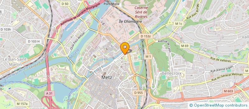 localisation de l'entreprise MONSIEUR IMAD TOUAREF  METZ