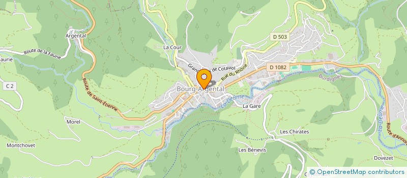 localisation de l'entreprise MONSIEUR IMAD ZARARI  BOURG-ARGENTAL