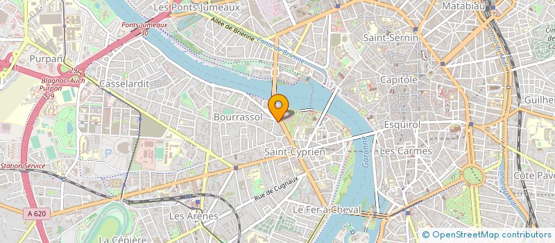 localisation de l'entreprise MONSIEUR IMADE AOUAD  TOULOUSE