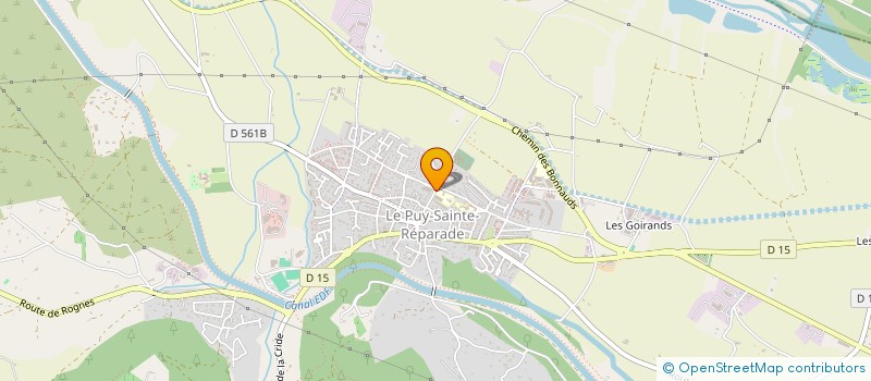 localisation de l'entreprise MONSIEUR IMADE DARAAOUI  LE PUY-SAINTE-REPARADE