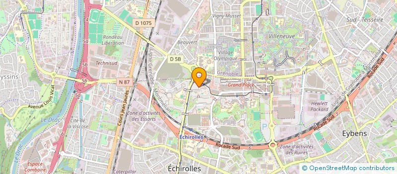 localisation de l'entreprise MONSIEUR IMADE EL BAHRAOUI à ECHIROLLES