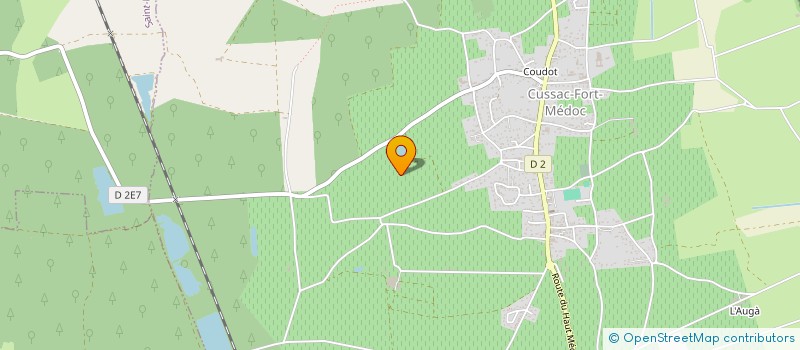 localisation de l'entreprise MONSIEUR IMADE EL HAMRI  CUSSAC-FORT-MEDOC