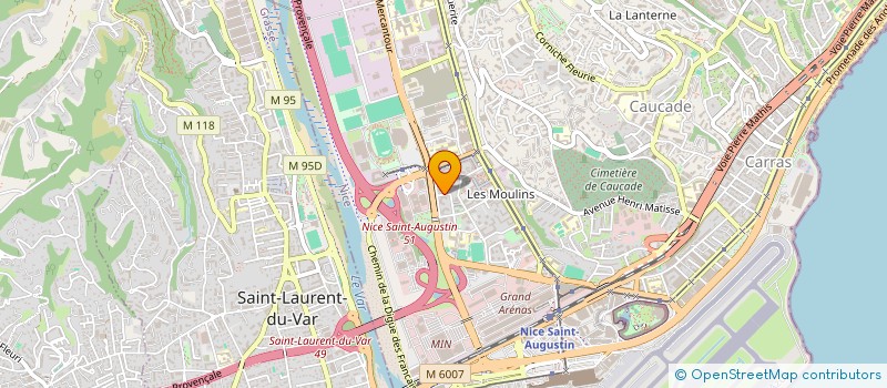 localisation de l'entreprise MONSIEUR IMADE EL HATTAB ELIBRAHIMI à NICE
