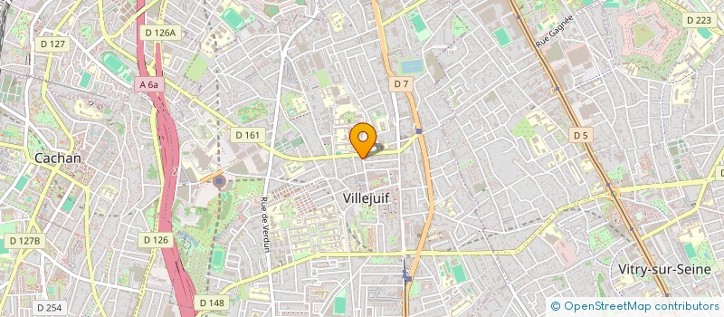 localisation de l'entreprise MONSIEUR IMADE LALIBI à VILLEJUIF