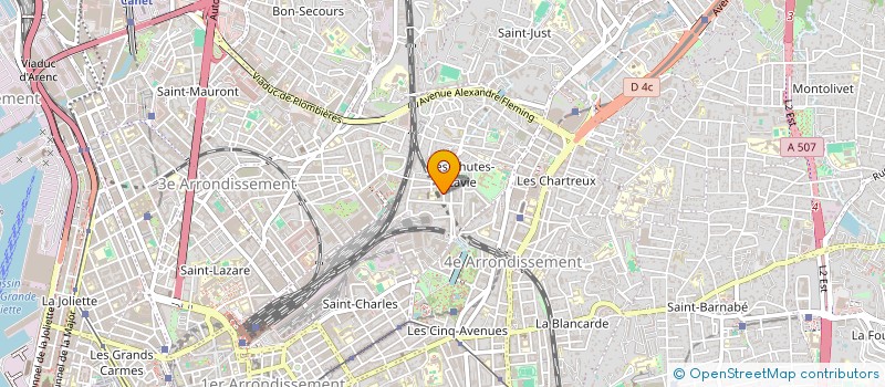 localisation de l'entreprise MONSIEUR IMADEDDINE BOUGANDOURA à MARSEILLE
