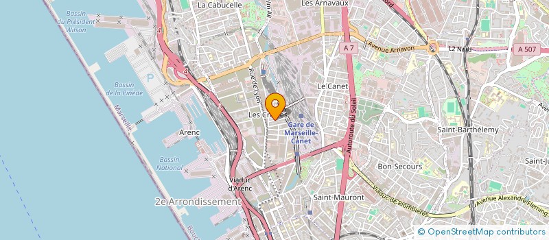 localisation de l'entreprise MONSIEUR IMADEDDINE CHELFOUH à MARSEILLE