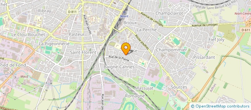 localisation de l'entreprise MONSIEUR IMADEDDINE HAMDI  NIORT