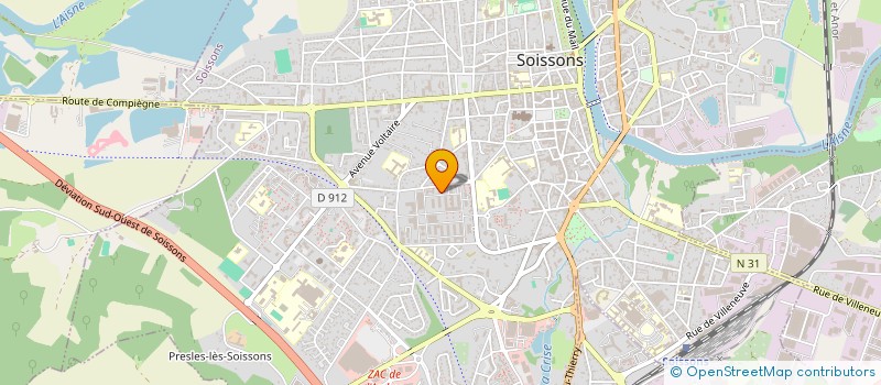 localisation de l'entreprise MONSIEUR IMAID-YASSIN AHMITACH à SOISSONS