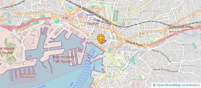 localisation de l'entreprise MONSIEUR IMAL KAZIKHEL  TOULON