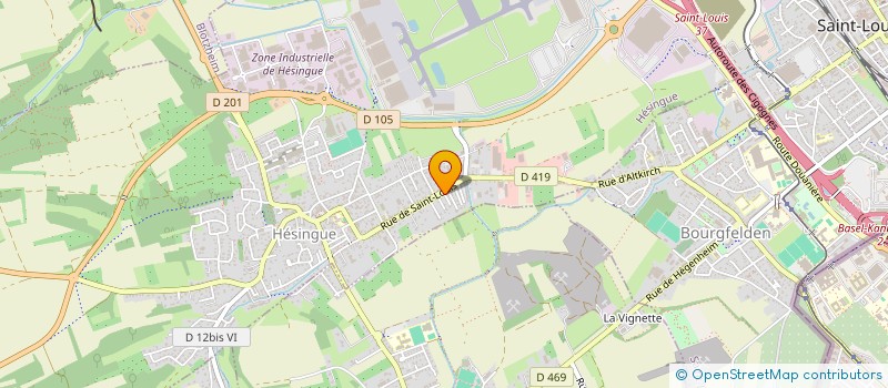 localisation de l'entreprise MONSIEUR IMAM ATICI  HESINGUE