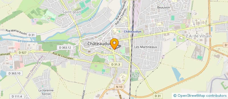 localisation de l'entreprise MONSIEUR IMAM BEGGAR à CHATEAUDUN