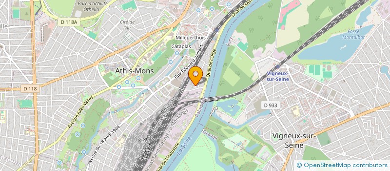 localisation de l'entreprise MONSIEUR IMAM HAROON ISMAEL à ATHIS-MONS