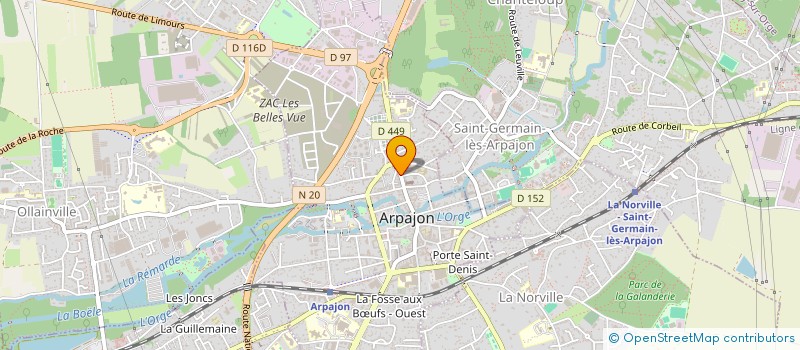 localisation de l'entreprise MONSIEUR IMAM KHOUAKHI  ARPAJON