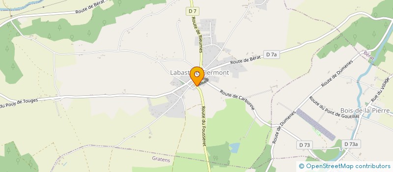 localisation de l'entreprise MONSIEUR IMAM YOUSSEF  LABASTIDE-CLERMONT