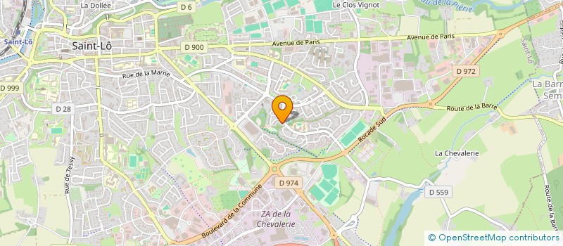 localisation de l'entreprise MONSIEUR IMAMALI NAZARI  SAINT-LO