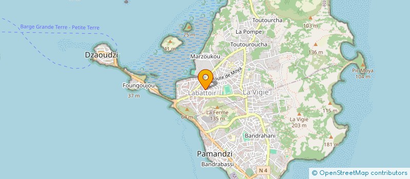 localisation de l'entreprise MONSIEUR IMANE HASSANI à DZAOUDZI