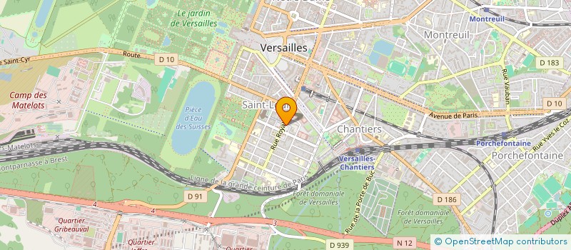 localisation de l'entreprise MONSIEUR IMANNE PEERBACCUS à VERSAILLES