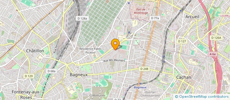 localisation de l'entreprise MONSIEUR IMARAN TUTAKHAIL à BAGNEUX