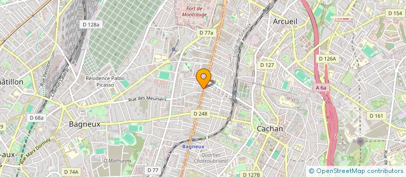 localisation de l'entreprise MONSIEUR IMDADUL KABIR à BAGNEUX