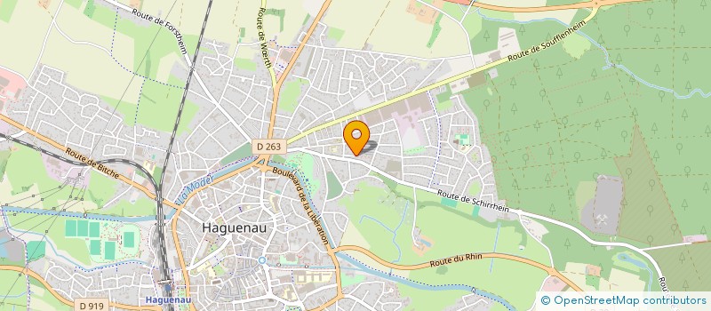 localisation de l'entreprise MONSIEUR IMDAT KOCAMAN  HAGUENAU