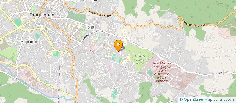 localisation de l'entreprise MONSIEUR IMDAT OZEN  DRAGUIGNAN