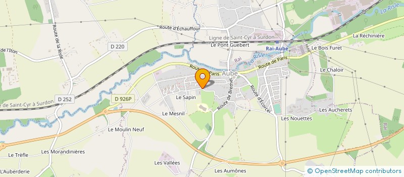 localisation de l'entreprise MONSIEUR IMDAT YILMAZ à AUBE