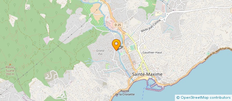 localisation de l'entreprise MONSIEUR IMED ABDENNEBI à SAINTE-MAXIME