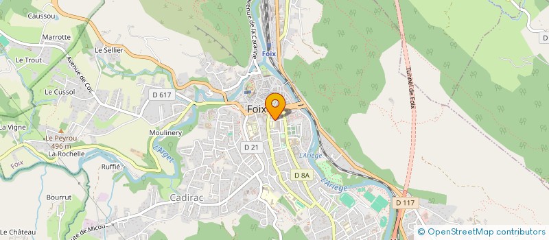 localisation de l'entreprise MONSIEUR IMED AMIRA  FOIX